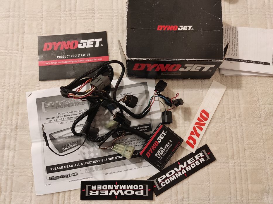 Dynojet Power Commander V (17-042)до Kawasaki Ninja EX650 / ER6n, Vers