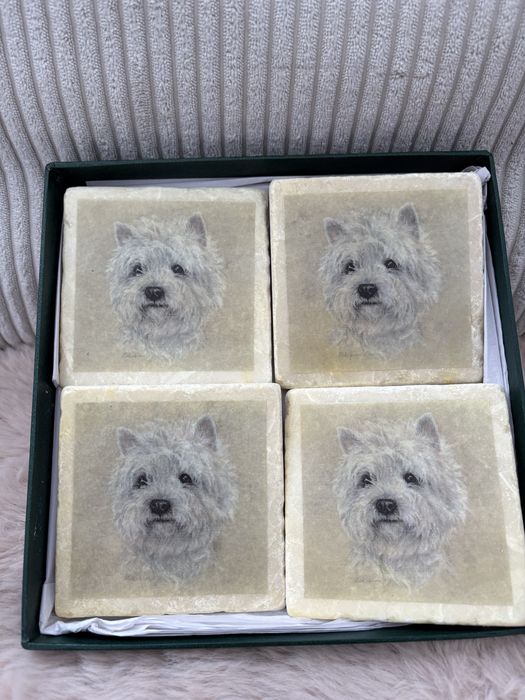 Podkladki z motywem psa