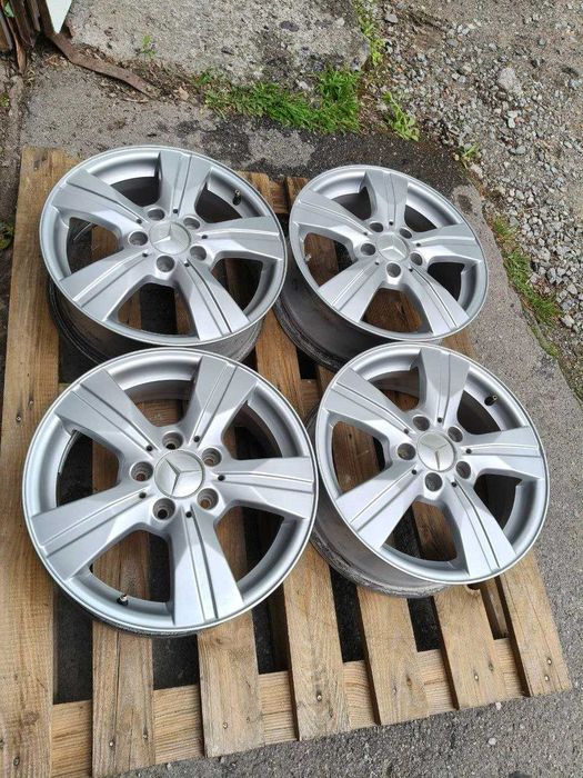 Диски Mercedes оригинал R16 5x112 ET46 6J ЦО66,6. Привезены из Германии