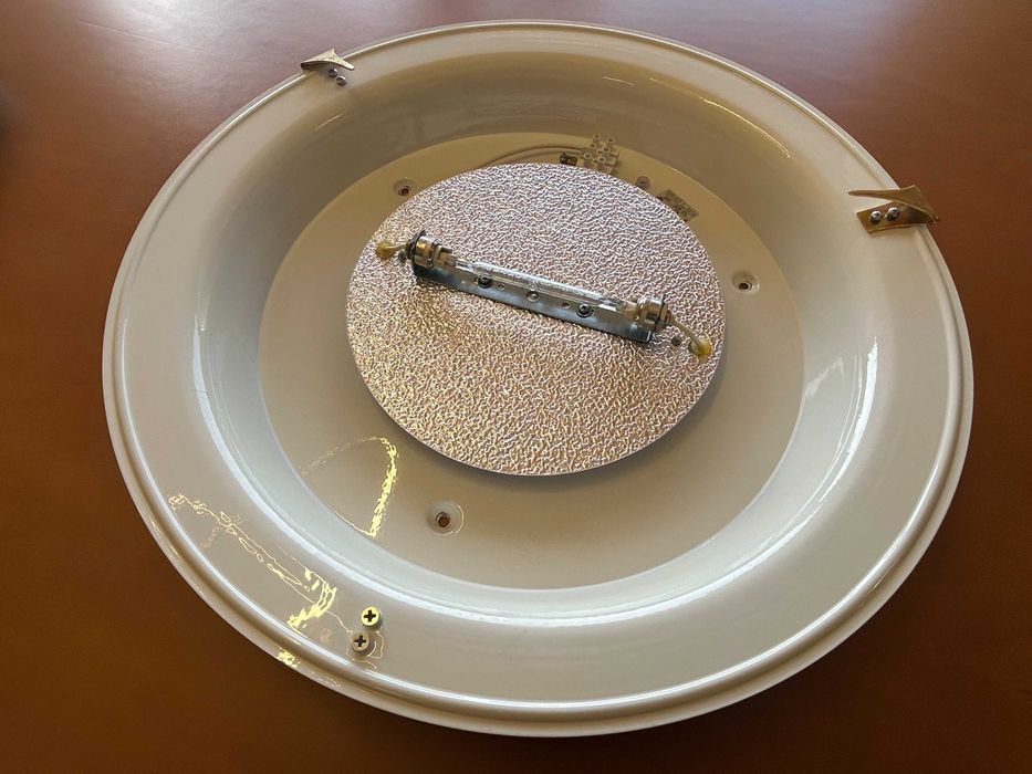 Plafond de Teto em Metal e Vidro - Boa qualidade