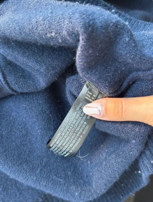 wełniany sweter kardigan massimo dutti