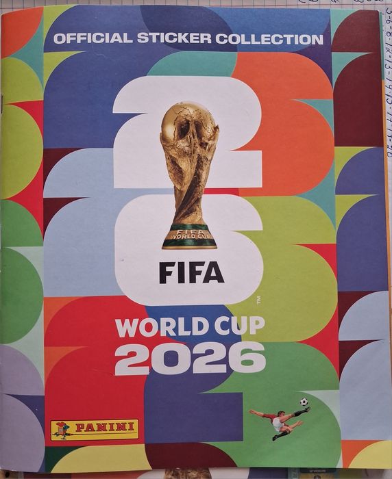 Cromos do mundial 2026