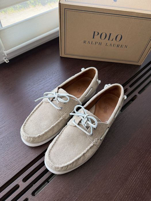 Шкіряні топсайдери Ralph Lauren 43р оригінал