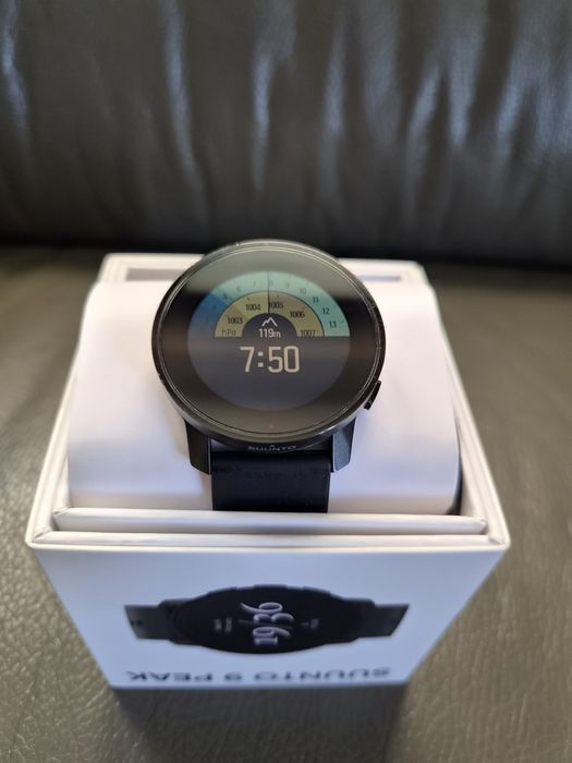 Zegarek sportowy Suunto 9 Peak All Black