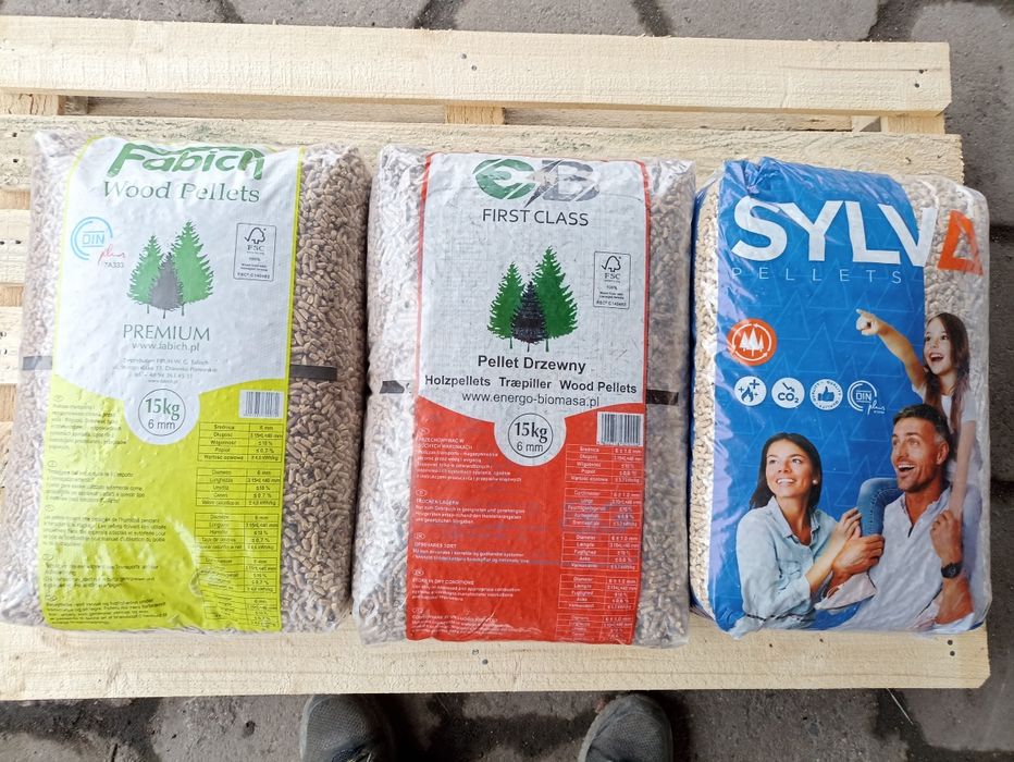 Pellet drzewny 100% Sosna 6mm pelet A1