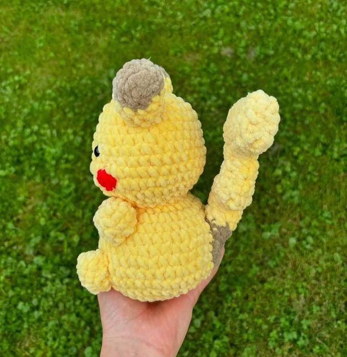 Pikachu 20 cm rękodzieło