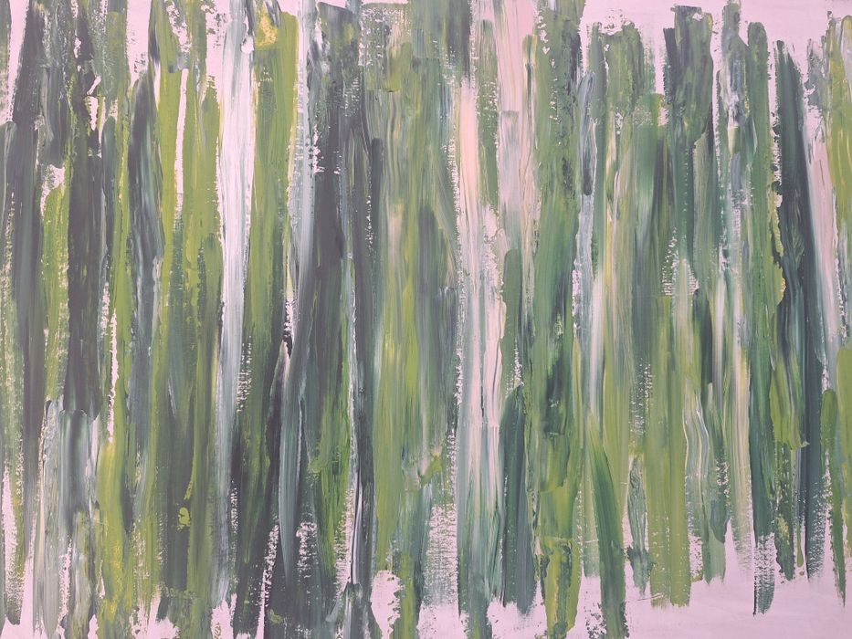 Obraz Japandi “W rytmie natury” 100x70 cm, 100x70 cm, akryl