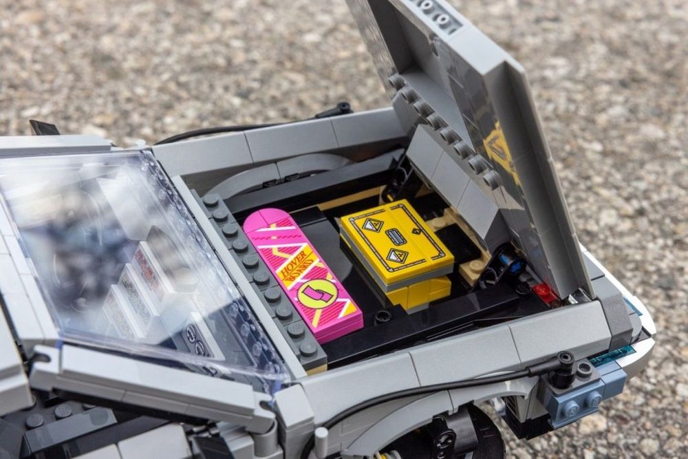 Конструктор Машина часу Делоріан Назад у майбутнє 10300, 1872 деталі