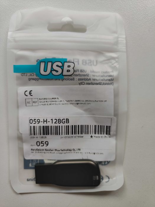 Высокоскоростная флешка USB 3.0 128GB (Flash Drive) в металлическом ко