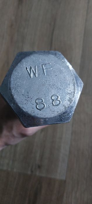 Болт с гайкой 2шт в сборе. М48х240