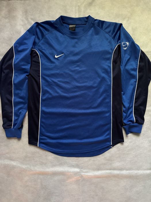 синій вінтажний лонг nike total 90