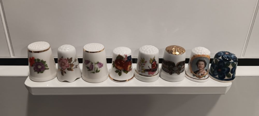 Naparstki ceramiczne kolekcjonerskie