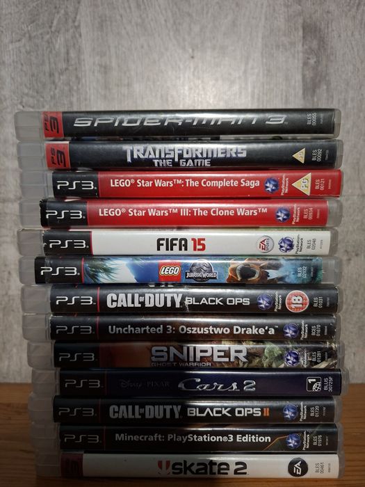 Gry na PS3 wszystkie gry razem z ceną są na moim profilu