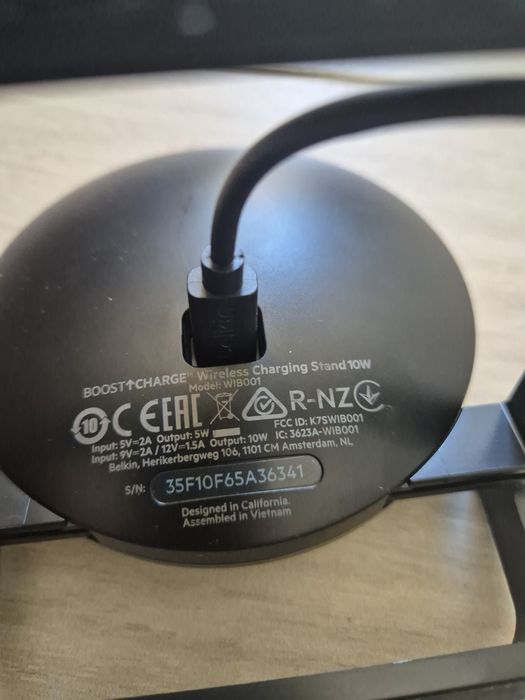Carregador Wireless Belkin Boost Up
