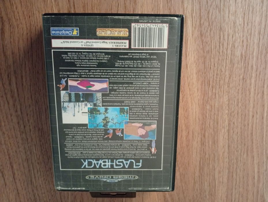 Flashback Sega Mega Drive Completo
