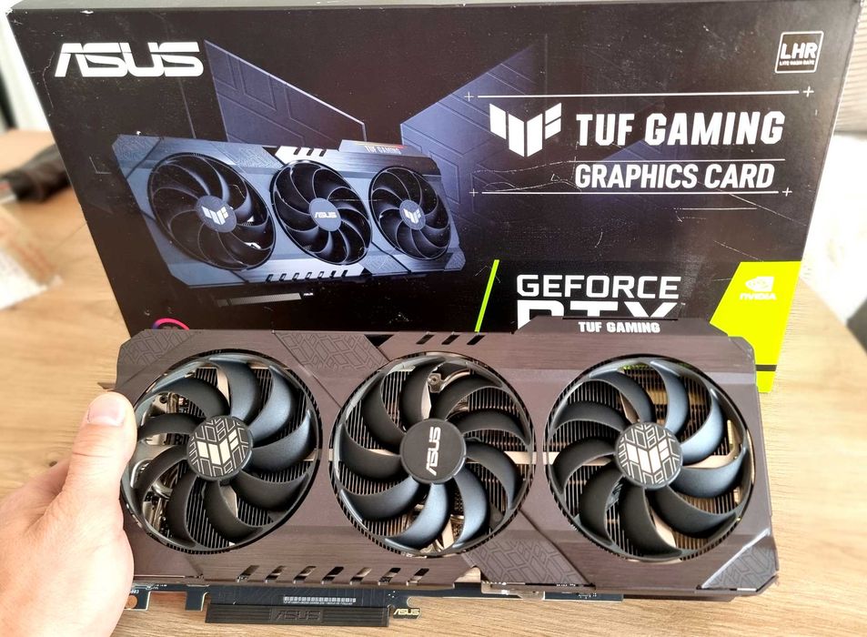 RTX 3060 Ti ASUS GeForce TUF Gaming OC 8 GB GDDR6X