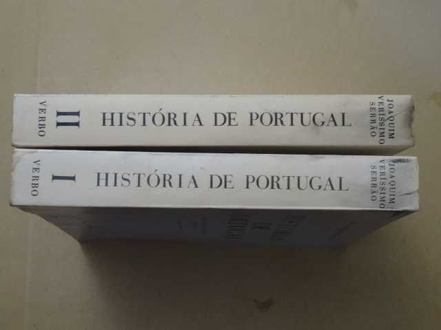 História de Portugal de Joaquim Veríssimo Serrão - 2 Volumes
