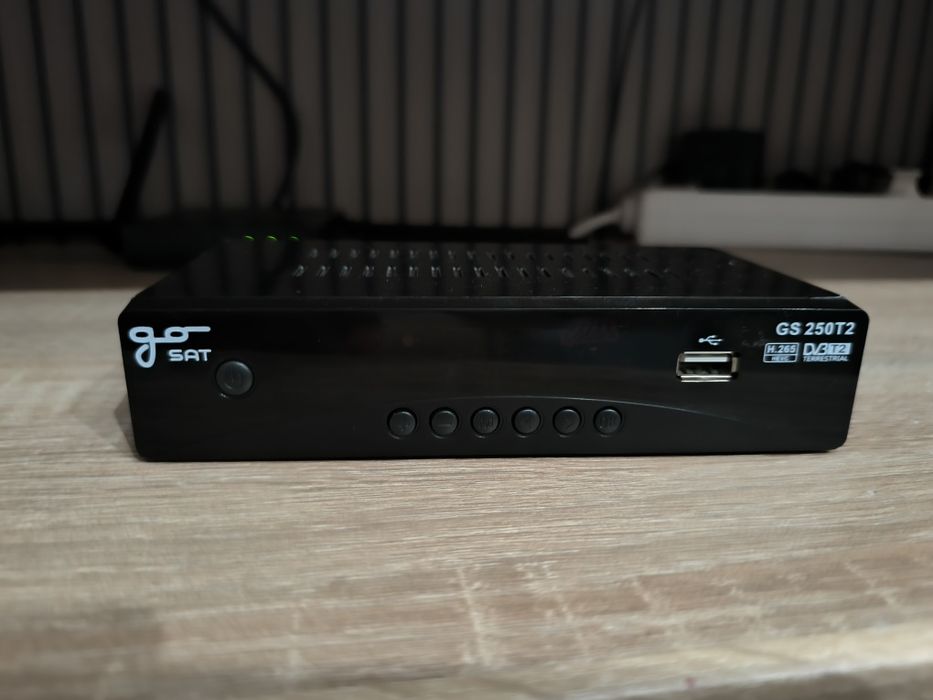 Tuner DVB-T/T2 H.265 HEVC GoSAT GS250T2