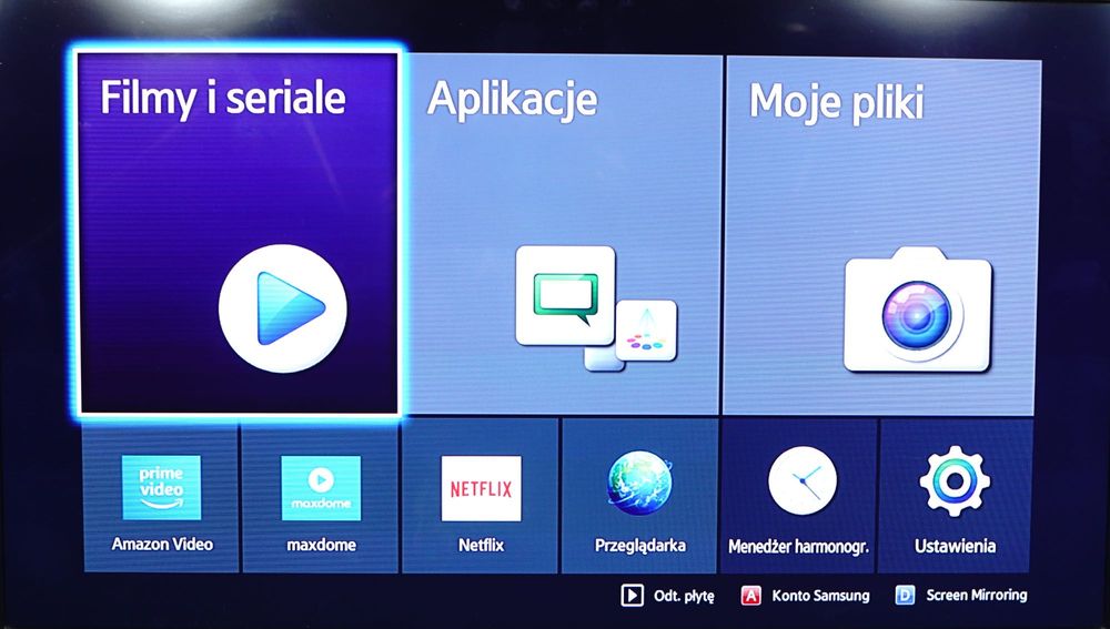 Multimedialny Odtwarzacz Blu-Ray Samsung BD-F8500 Wi-Fi USB HDD 500 GB