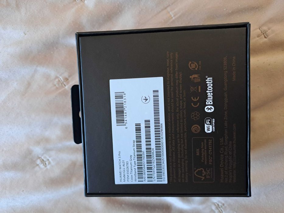 Smartwatch HUAWEI Watch 3 Pro Elite Titanium LTE Srebrny
