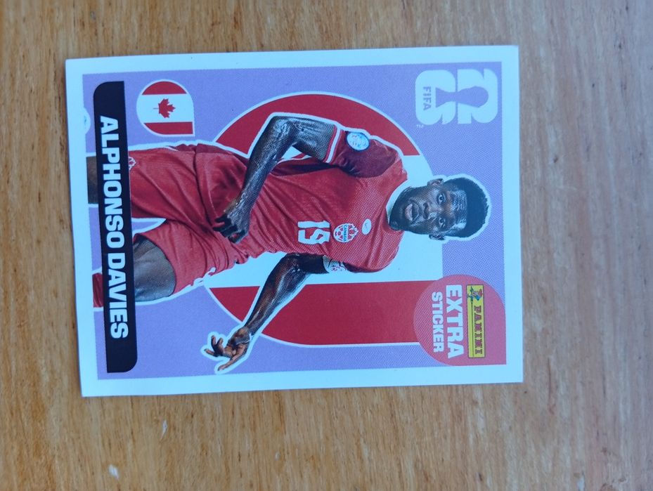 PROMO SÓ ESTA SEMANA Extra sticker Alphonso Davies