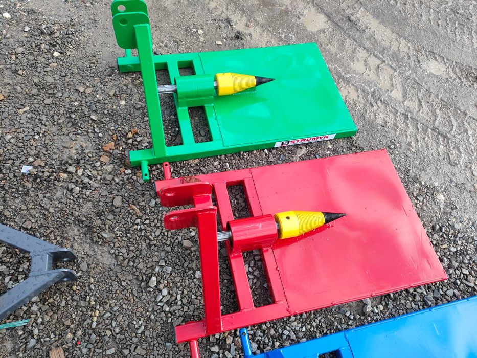 Łuparka świdrowa do ciągnika na WOM-łupiarka do drzewa-rozdrabniacz