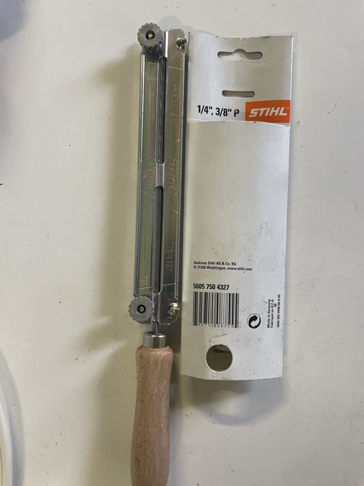 Державка з напильником Stihl d 4 мм 1,4" 3/8" Р оригінал 5605 750 4327