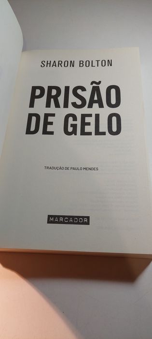 Prisão de Gelo - Sharon Bolton