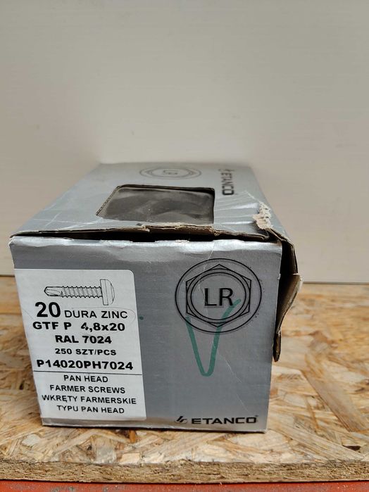 Wkręt 4,8X20 FARMERSKI torx RAL 7024