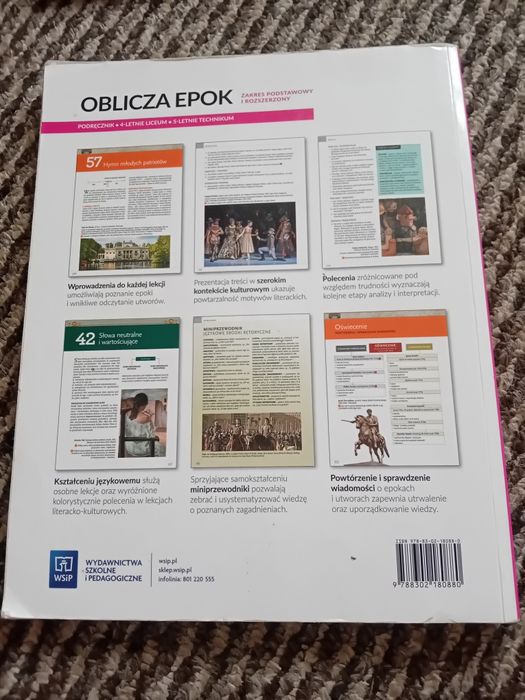 Podręcznik Oblicza epok 1.2