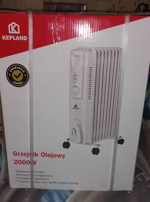 Обогреватель регулируемый KEPLAND (800/1200/2000W) , в заводской упак