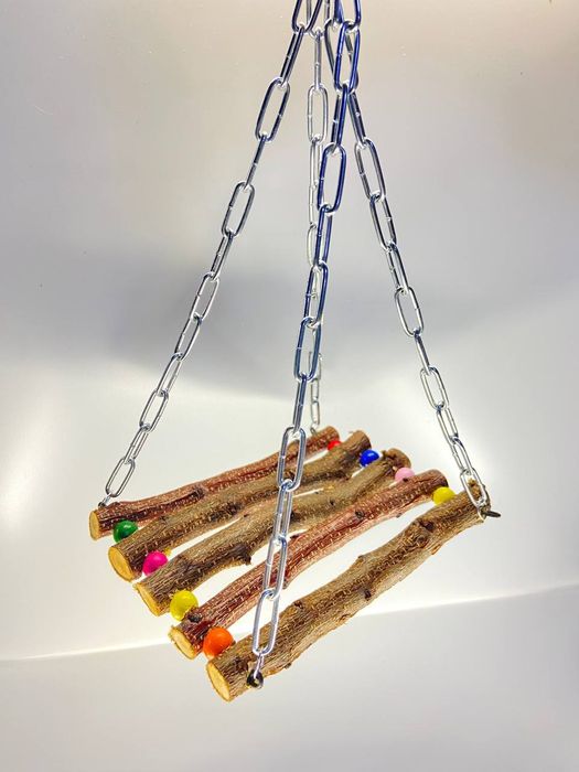 Полички та іграшки для птахів та гризунів. Полочки для папугаев и грыз