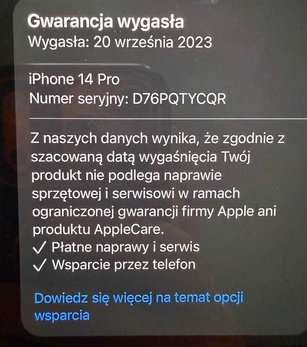 iPhone 14 Pro 256 GB — gotowy do użycia! Bez blokad, czysty!