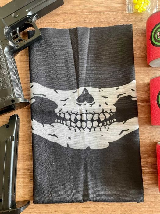 Airsoft Pack + Alvos + balaclava e bbs