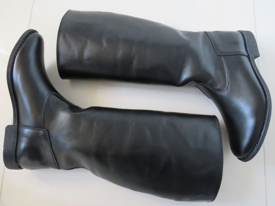 Oficerki skórzane nieusztywniana kostka/z usztywnieniem