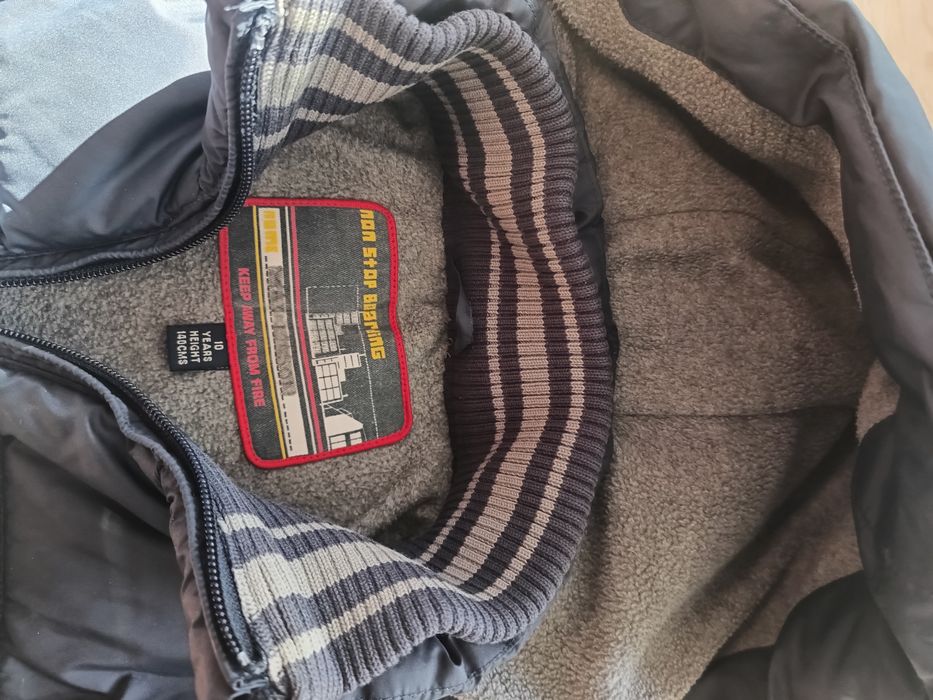 Kurtka zimowa granatowa 140