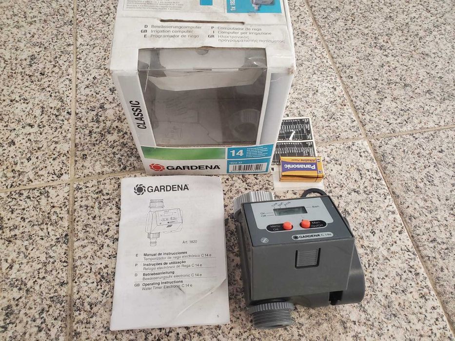 Programador de Rega GARDENA