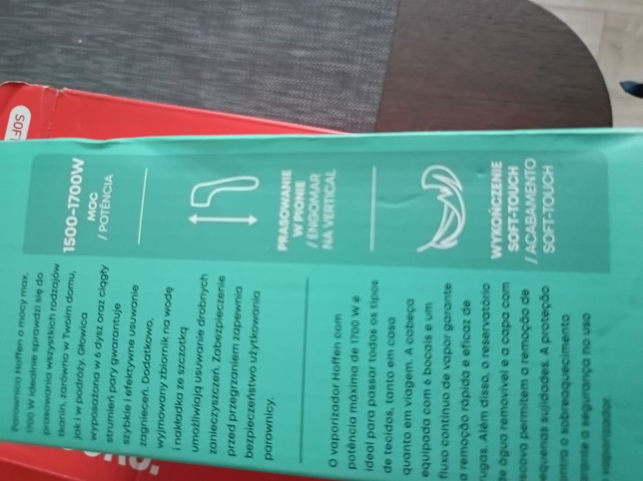 Nowa parownica do ubrań