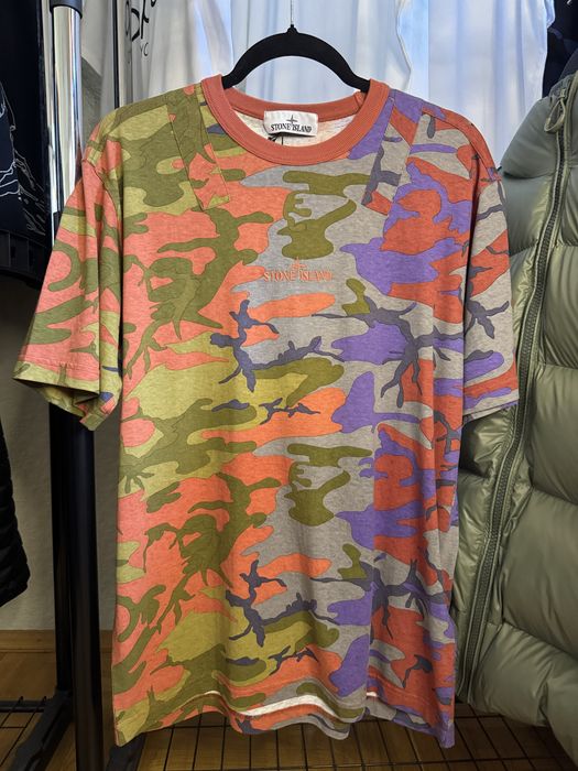 STONE ISLAND цвет камуфляж