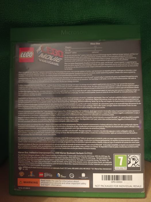 LEGO The LEGO Movie gra na Xbox One