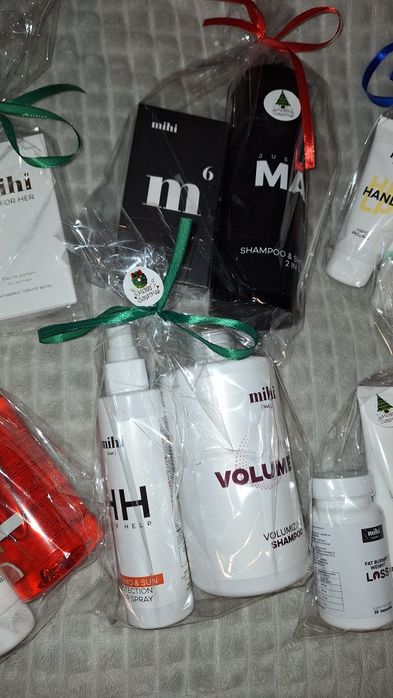 Gotowe zestawy świąteczne kosmetyki, suplementy