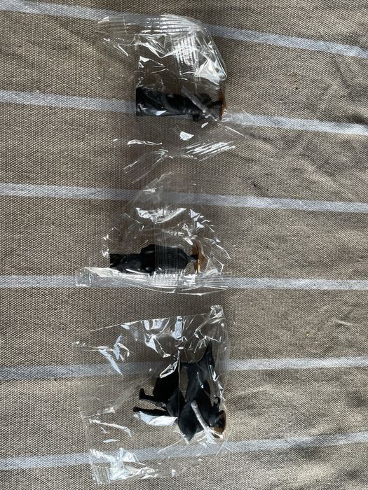 Conjunto de Estátuas Ninja - Miniaturas de Mestre da Espada