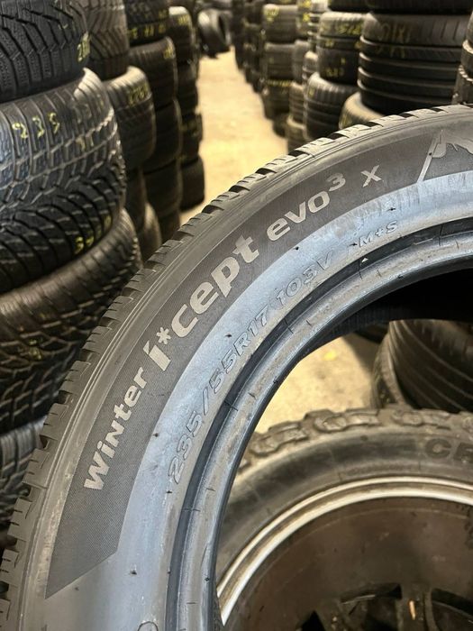 Шини Зимові 235х55хR17 Hankook Winter I*Cept Evo3 x / 2 Шт 6.9мм