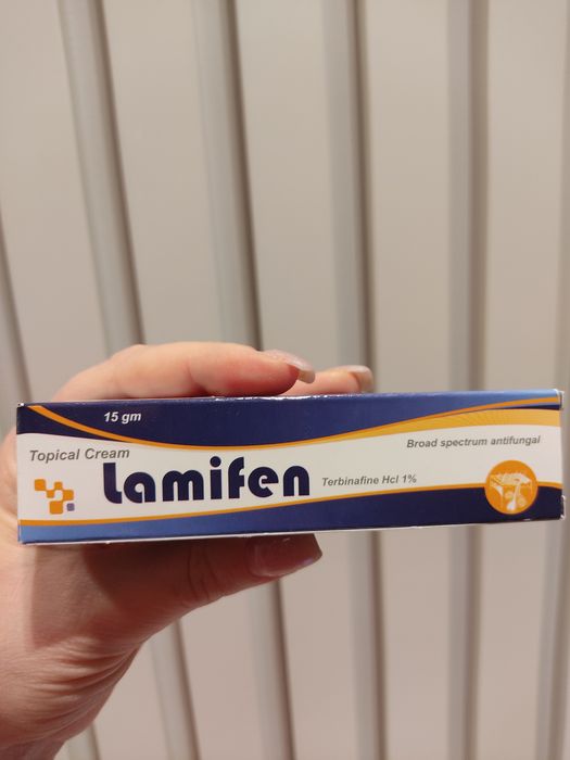 Ламіфен крем від грибка нігтів та стоп