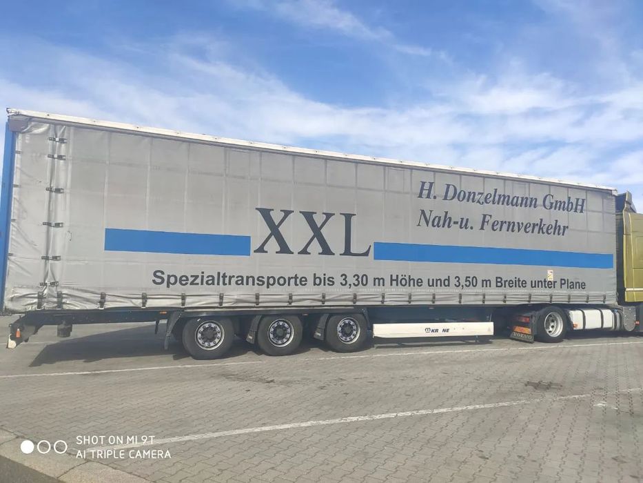 Krone Mega Coil Mulda  Naczepa KRONE Mega Mulda 2013, stan Dobry, opony 50%, Eks. Europa Zach