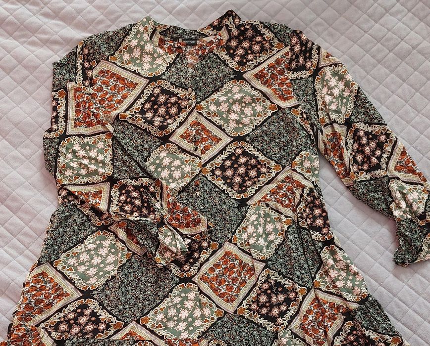 Tunika rozpinana 50 Bonprix 5XL wiskoza