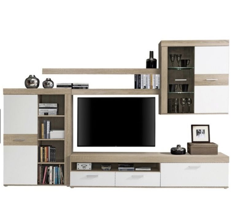 Conjunto sala (3 moveis+ prateleira)