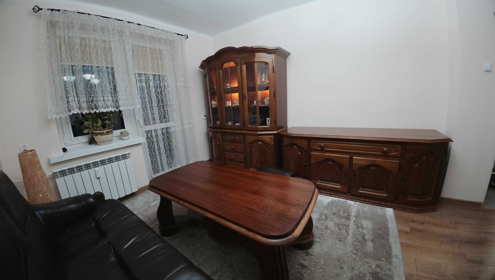 Ekskluzywny komplet do salonu – Skóra KLER (oryginał) + Lity Dąb!