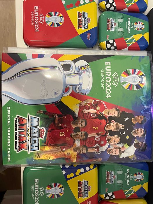 Match Attax Euro 2024 Completa (Antiga e Nova Checklist)(LerDescrição)