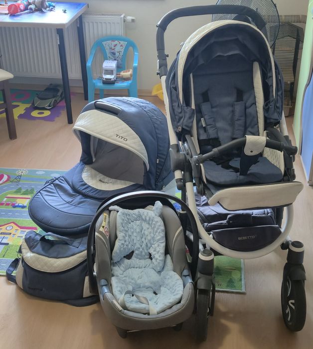 Sprzedam wózek 2w1 + nosidełko